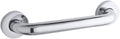 12 Inch Polished Steel Bathroom Grab Bar