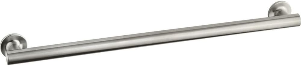 12 Inch Polished Steel Bathroom Grab Bar