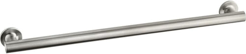 12 Inch Polished Steel Bathroom Grab Bar