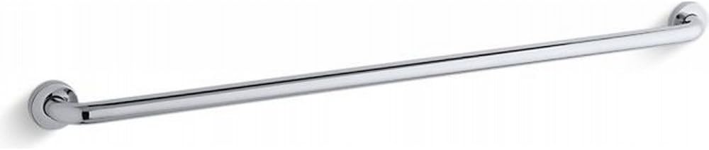 12 Inch Polished Steel Bathroom Grab Bar