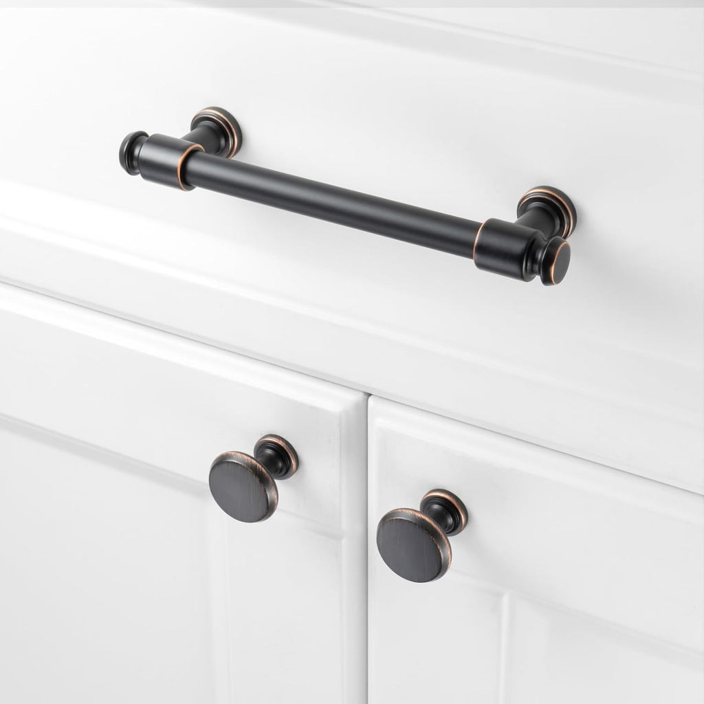Rome Bar Oil Bronze Cabinet Pulls