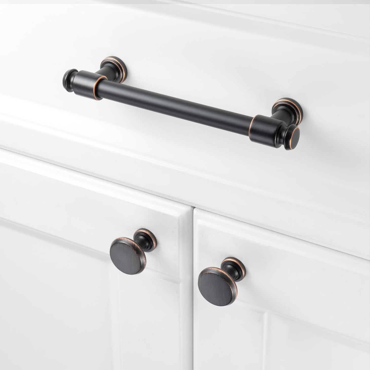 Rome Bar Oil Bronze Cabinet Pulls