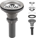 304 Steel Sink Drain Complete Kit