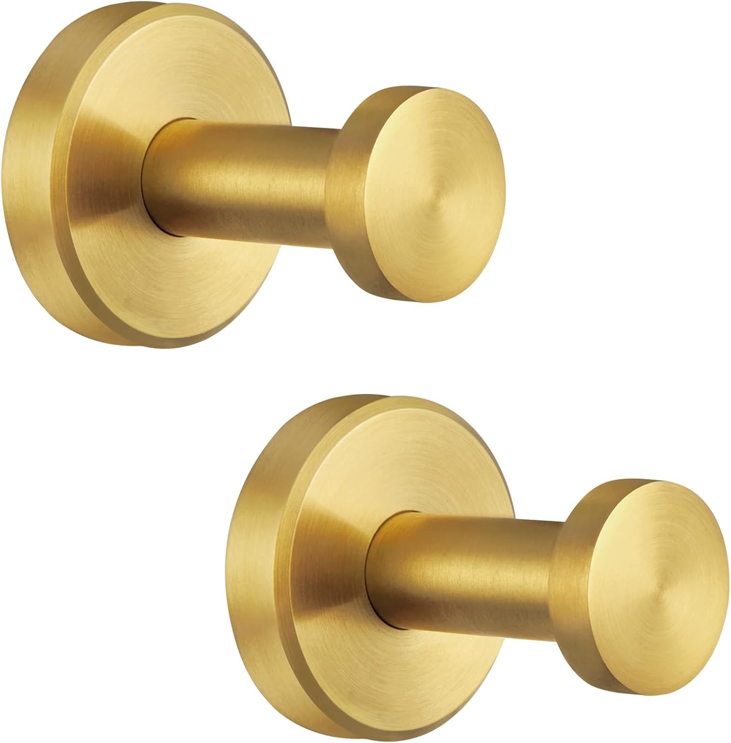Gold Bathroom Towel Hook 2 Pack