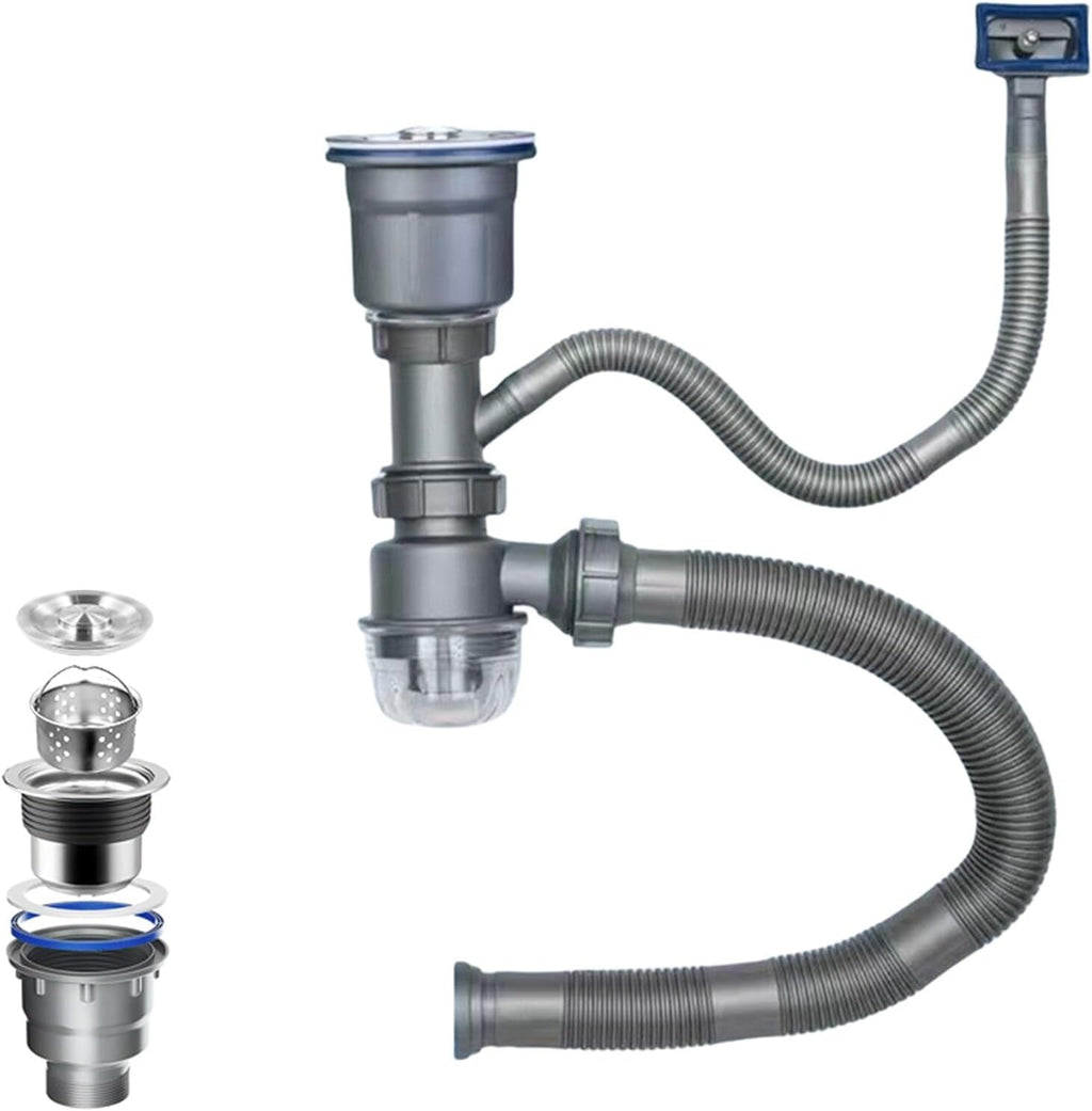 Flexible P-Trap Sink Drain Kit