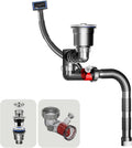 304 Steel Single Sink Drain Kit