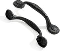 Hammered Black Iron Cabinet Pulls