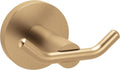 Bronzed Gold Double Towel Hooks