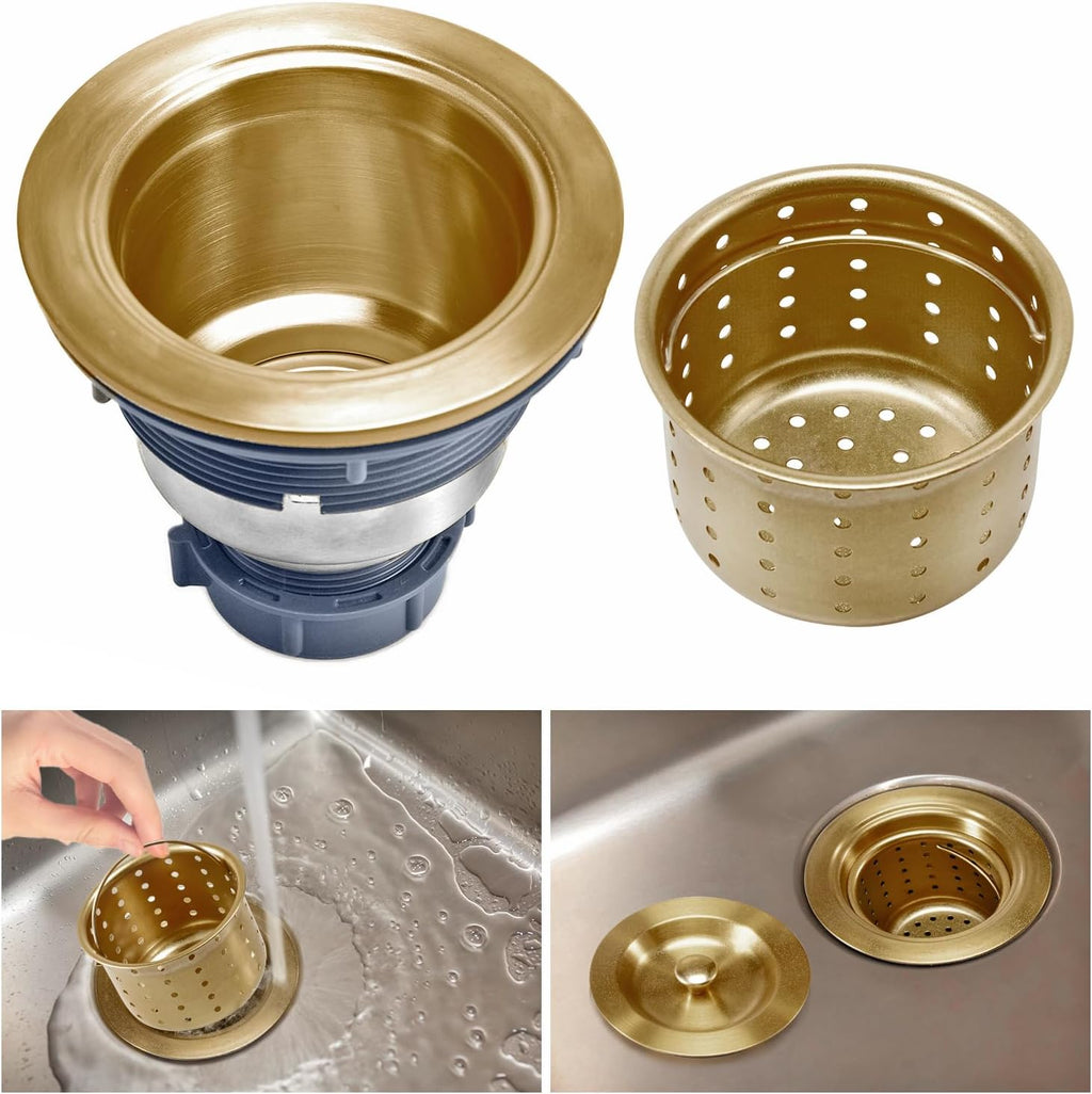 Brass Stainless Sink Drain Kit