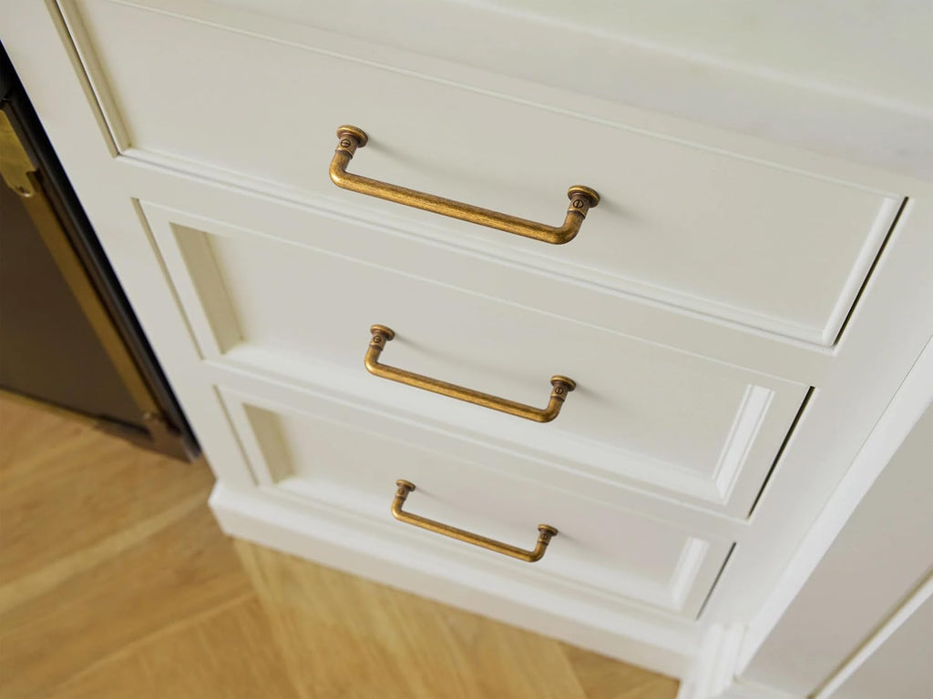 Antique Brass Vintage Cabinet Pulls