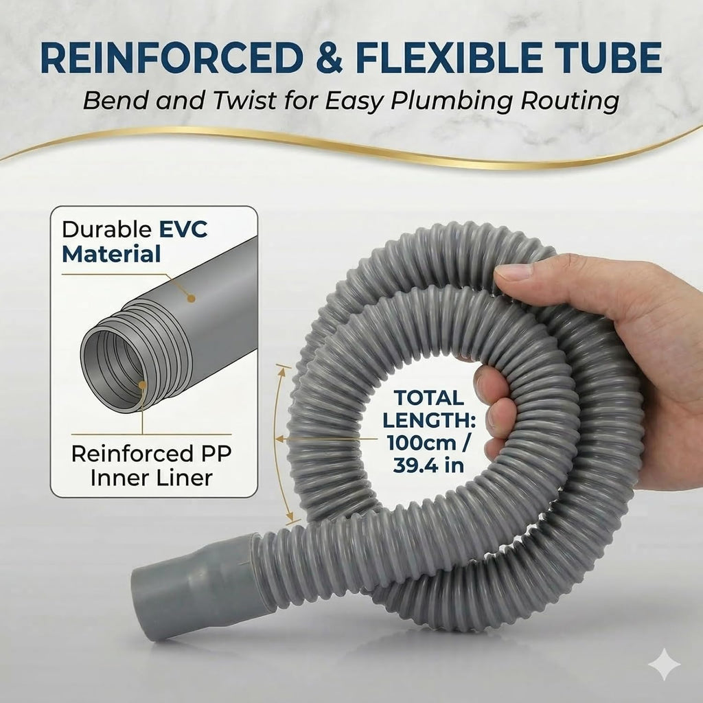 Stainless Shampoo Bowl Drain Kit