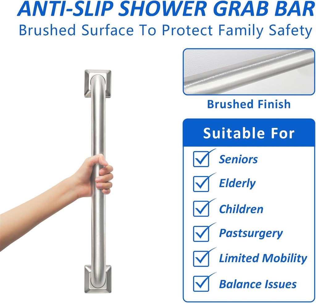 Ada Steel 500Lbs Bathroom Grab Bar
