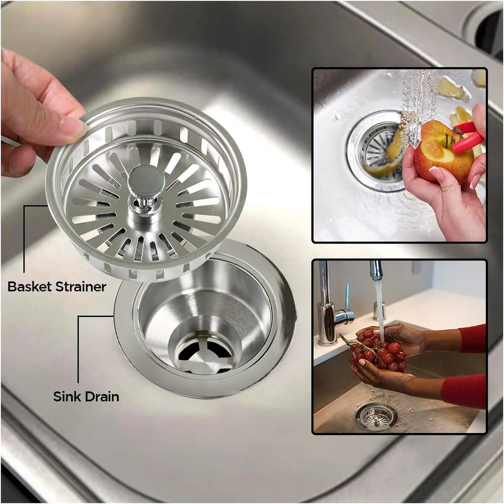 Stainless Sink Drain Assembly Kit