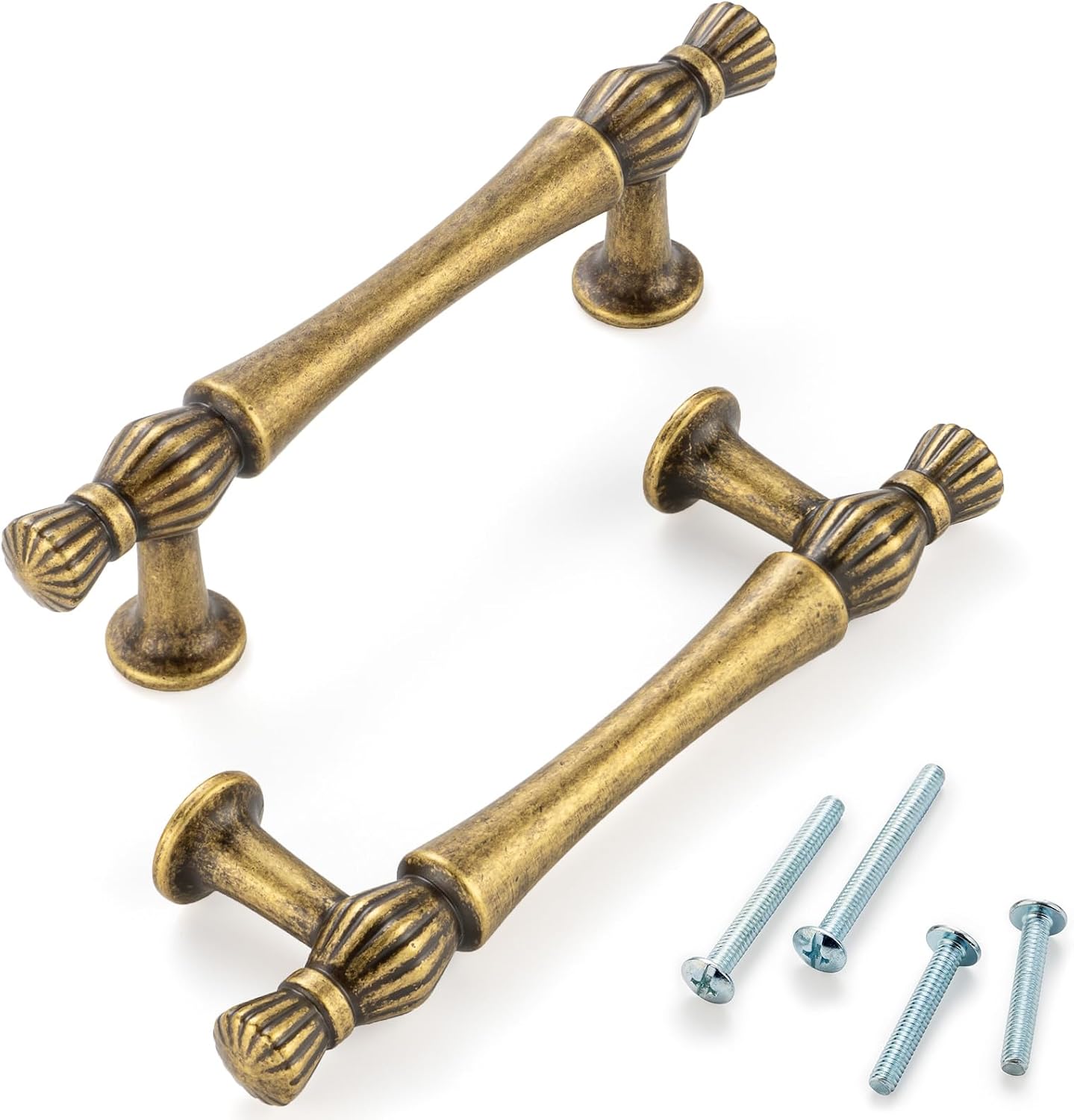 French Antique Brass Cabinet Pulls