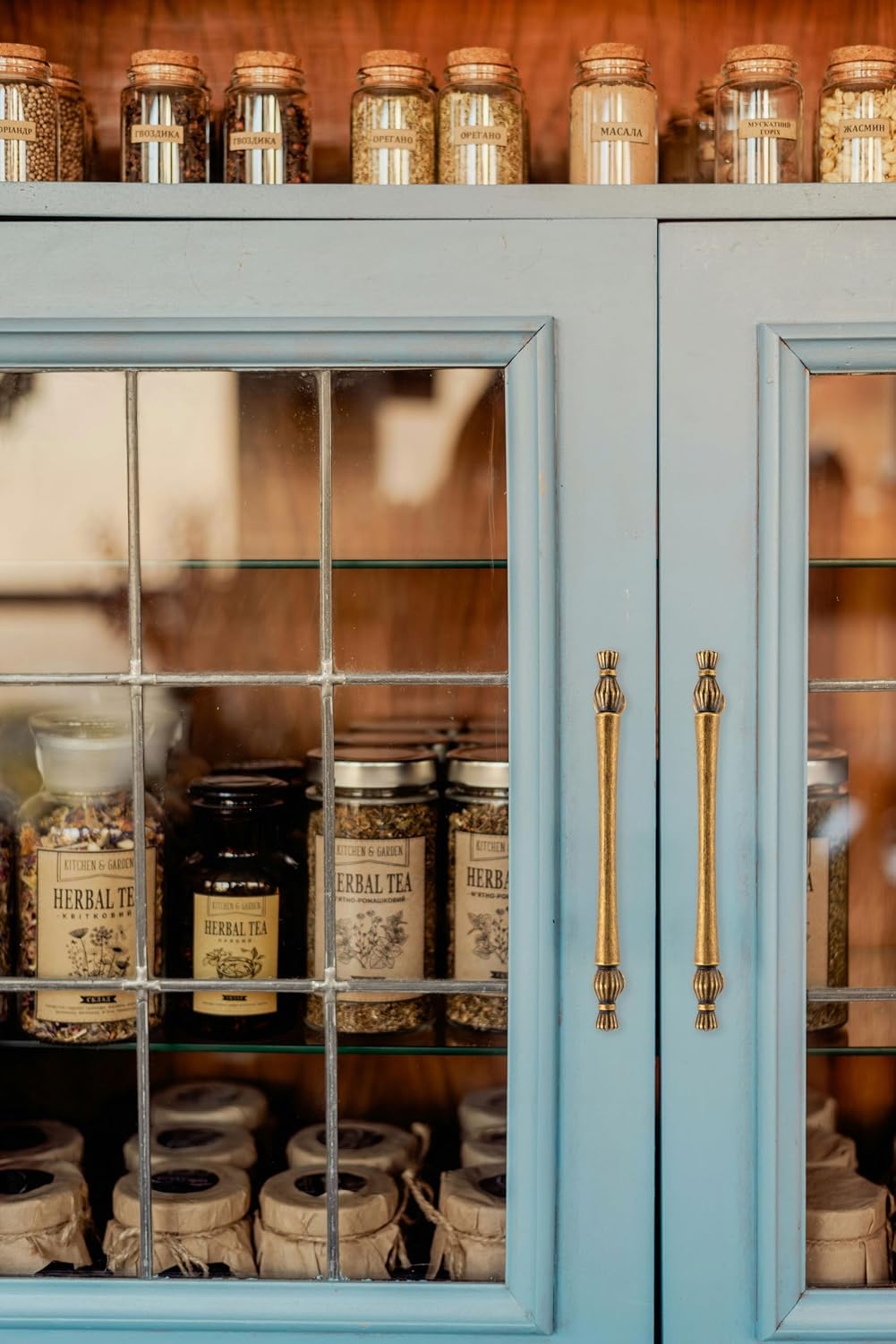 French Antique Brass Cabinet Pulls